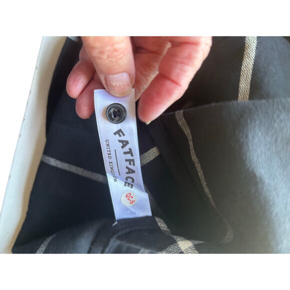 Fat Face UK dress, black/white, British, classic, minimalist, transitional - Picture 8 of 8